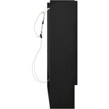 vidaXL lED kupaonski ormarić s ogledalom crni 80 x 15 x 60 cm MDF | shoptok.hr
