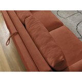 Bobochic Paris Oranžna sedežna garnitura za spanje/raztegljiva 220 cm Cocoone – | Shoptok.si