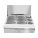  Solatni Pult, Dvojna Vrata, 300L, Arktic, 230V/310W, 912x702x888mm | Shoptok.si