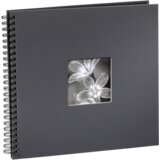 Hama fine art spiral grey 36x32 50 black pages 94874 | shoptok.hr
