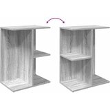  Noćni ormarić siva sonoma 46,5x29x61 cm konstruiranog drva | shoptok.hr