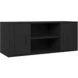 TV omarica črna 100x35x40 cm inženirski les, (20600686) | Shoptok.si