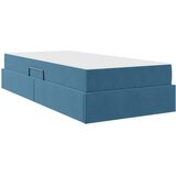  s madracem i skladištem Tamno plava 100 x 200 cm Baršun | shoptok.hr