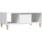  Klubska mizica bela 90x50x36,5 cm inženirski les, (20711591) | Shoptok.si