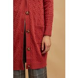 Marisse Long Raspberry Cardigan | shoptok.hr