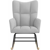  Stolica za ljuljanje oblak siva tkanina | shoptok.hr
