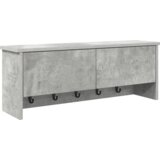  Vješalica za kapute na zidu Beton siva 80 x 20 x 30 cm | shoptok.hr