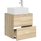  Umivaonik s policom Hrast sonoma 49,5 x 41 x 63 cm | shoptok.hr