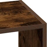 vidaXL Knjižna omara zložljiva dimljeni hrast 30x30x80 cm inž. les | Shoptok.si