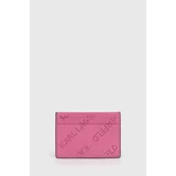 Karl Lagerfeld Etui za kartice za žene, boja: ružičasta