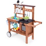 ECO TOYS Vanjska kuhinja za djecu s dodacima od jelovine | shoptok.hr