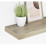  Plutajuće zidne police 4 kom boja hrasta 50 x 23 x 3,8 cm MDF | Eponuda.com