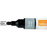 Nobo Flomaster za belo tablo 1/6 s tekočim črnilom 1901077 | Shoptok.si