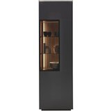 Dieter Knoll VITRINA, hrast antracit, barve hrasta | Shoptok.si