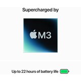 Apple macbook pro 14" M3 / 8 gb memorije / 512 gb ssd / silver / uskb | ePonuda.com