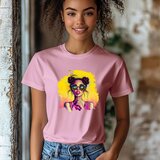 CAMISETA Majica sa štampanim printom Cam 917, Ženska, Roze Cene