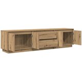 TV ormarić s LED svjetlima Artisan hrast 193,5x41x50 cm | shoptok.hr