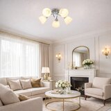  plafonski luster clara 5xE27/15W/230V sjajni hrom | Eponuda.com