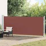 Uvlačiva bočna tenda za terasu 600 x 160 cm smeđa | shoptok.hr