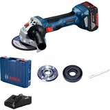 Bosch Akumulatorski kotni brusilnik BOSCH GWS 180 (Li-Ion baterija: 4 Ah, 700 W; 18 V; 11000 vrt / min) | Shoptok.si