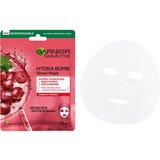Garnier skin naturals hydra bomb natural origin grape seed extract hidratantna i posvjetljujuća platnena maska protiv starenja 1 kom | shoptok.hr