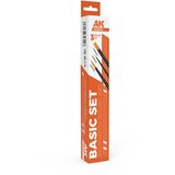 AK Interactive Basic Brushes Set (3 četkice) - AKB104 | Eponuda.com