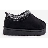 Boto Children's ankle snow boots on a platform insulated with fur black Vilabria | Eponuda.ba
