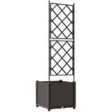 Vrtna saksija Smeđa 40 x 40 x 143 cm PP | shoptok.hr