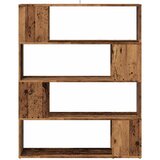Ormarić za knjige/Sobna pregrada staro drvo 100x24x124,5 cm | shoptok.hr