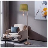 Brilagi LED stojeća lampa CERIA 1xE27/60W/230V + LED/2,1W mat hrom/zelena Cene