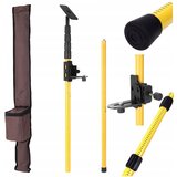 Rosfix TELESKOPSKO STOJALO 405 CM – ALUMINIJASTA MERILNA PALICA Z NAVOJEM 1/4" | NASTAVLJIVA VIŠINA | ZA LASERJE | GRADBENA OPREMA, (5000075872) | Shoptok.si