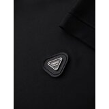 Ombre Stylish men's stretch fabric polo shirt - black | shoptok.hr