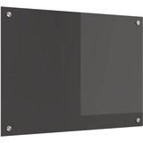  Kuhinjski zid Tamno siva 70 x 50 cm Staklo otporno na udarce | shoptok.hr