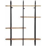  Zidna polica 90x20x116,5 cm Masivno neobrađeno drvo manga | shoptok.hr