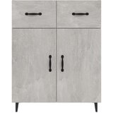  Komoda siva boja betona 69 5x34x90 cm od konstruiranog drva | shoptok.hr