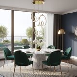 Toolight Viseća LED lampa s tri zlatna prstena LHJ095-3CP GOLD | shoptok.hr