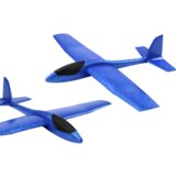 Veliki avion od stiropora Styrofoam 68CM - plavi | shoptok.hr