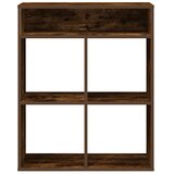  Ormar za knjige dimljeni hrast 66x31x80 cm konstruirano drvo | shoptok.hr
