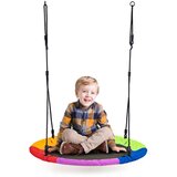 ECO TOYS Vrtna ljuljačka, 100 cm, višebojna | shoptok.hr
