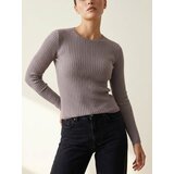 Sinsay Klasični rebrasti pulover | shoptok.hr