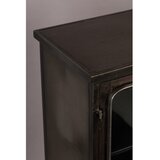 Dutchbone črna kovinska vitrina 60x100x35 cm denza – | Shoptok.si