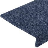  Prostirke za stepenice samoljepljive 10 kom 65x21x4 cm antracit pravokutni rub | shoptok.hr