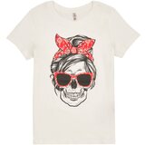 Only Majice s kratkimi rokavi KOGEMMA REG S/S SKULL TOP CS Bela | Shoptok.si