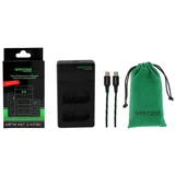 Brzi dupli punjač za Nikon EN-EL15/EN-EL15C + USB-C kabl 0,6 m