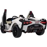  Licenciran avto na akumulator Lamborghini SIAN 4x100W - dvosed - bel | Shoptok.si