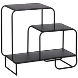 Ixia Črn kovinski regal 72x68 cm Sleco – | Shoptok.si