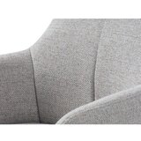 Unique Furniture Svetlo siv fotelj za sprostitev Manning – | Shoptok.si