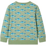  Dječja topla majica svijetla kaki 104 | shoptok.hr