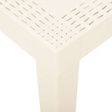  Vrtni stol bijeli 79 x 65 x 72 cm plastični | shoptok.hr