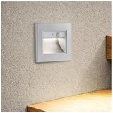  Brilagi - LED svetiljka za stepenište sa senzorom STEP LIGHT LED/1,5W/230V IP44 srebrna | Eponuda.com